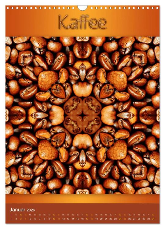 Produktbild: Kulinarische Mandalas (Wandkalender 2026 DIN A3 hoch), CALVENDO Monatskalender