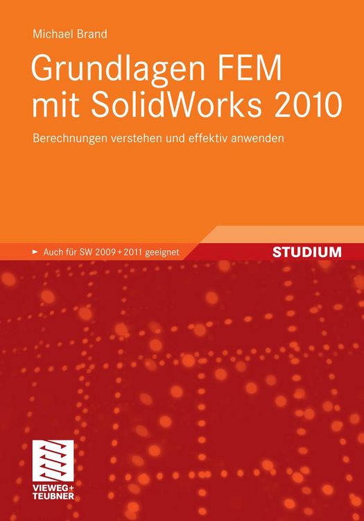 Produktbild: Grundlagen FEM mit SolidWorks 2010