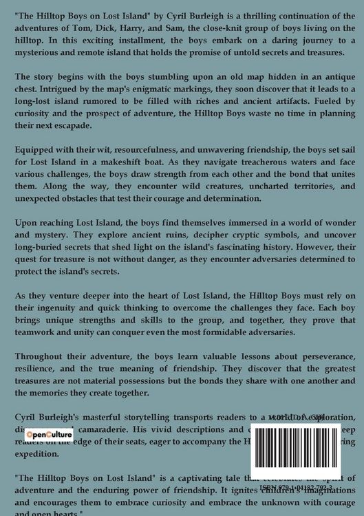 Produktbild: The Hilltop Boys on Lost Island
