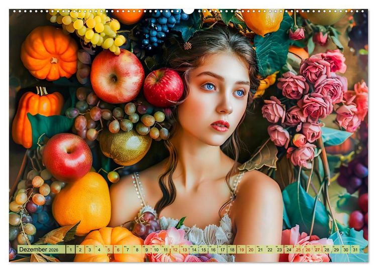 Produktbild: Obstk&ouml;nigin - Fruchtig, floral und voller Sch&ouml;nheit (hochwertiger Premium Wandkalender 2026 DIN A2 quer), Kunstdruck in Hochglanz