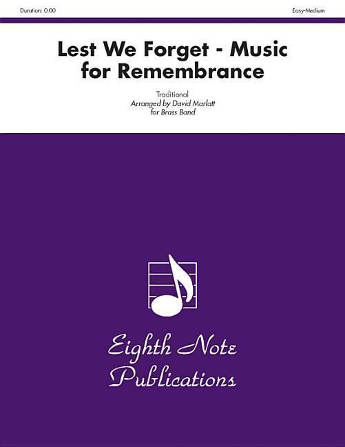 Produktbild: Lest We Forget -- Music for Remembrance