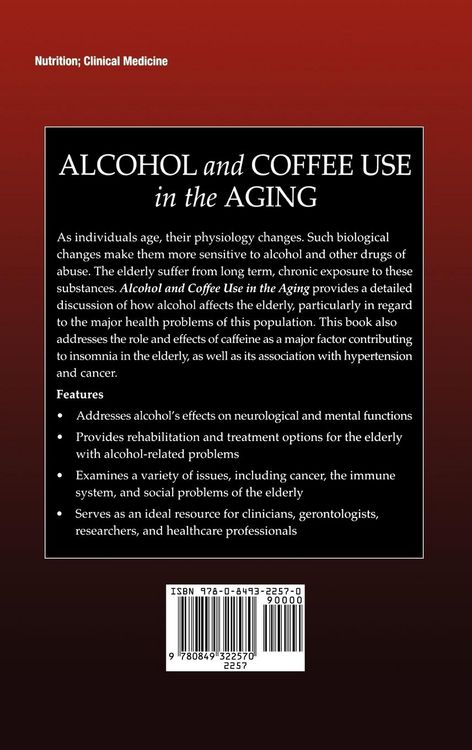 Produktbild: Alcohol and Coffee Use in the Aging