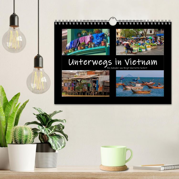 Produktbild: Unterwegs in Vietnam (Wandkalender 2026 DIN A4 quer), CALVENDO Monatskalender