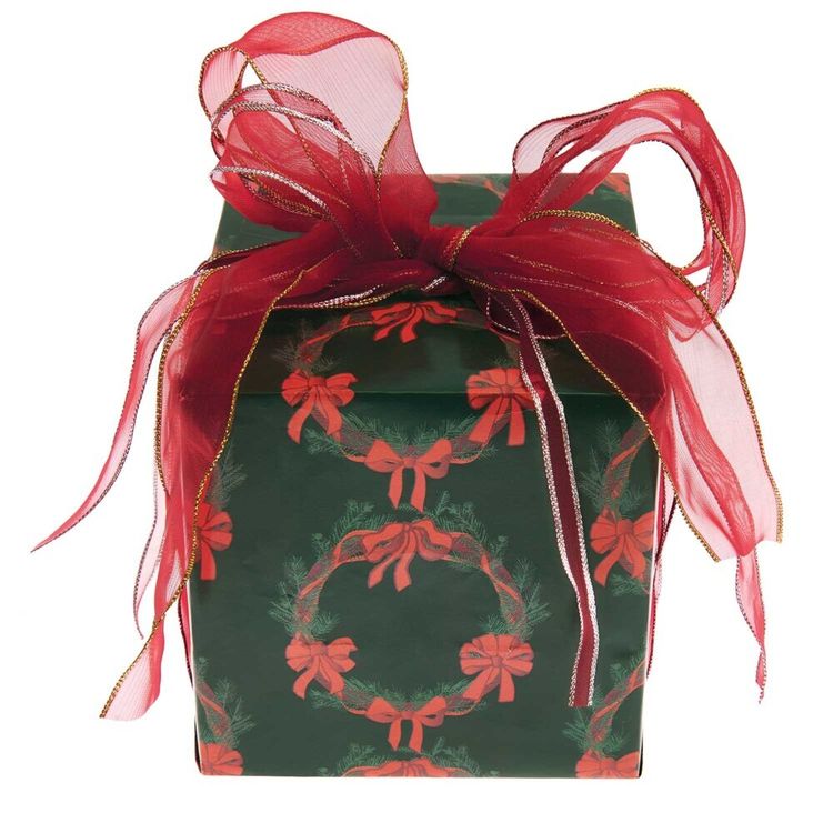 Produktbild: Geschenkpapier Schleifen, Kr&auml;nze,