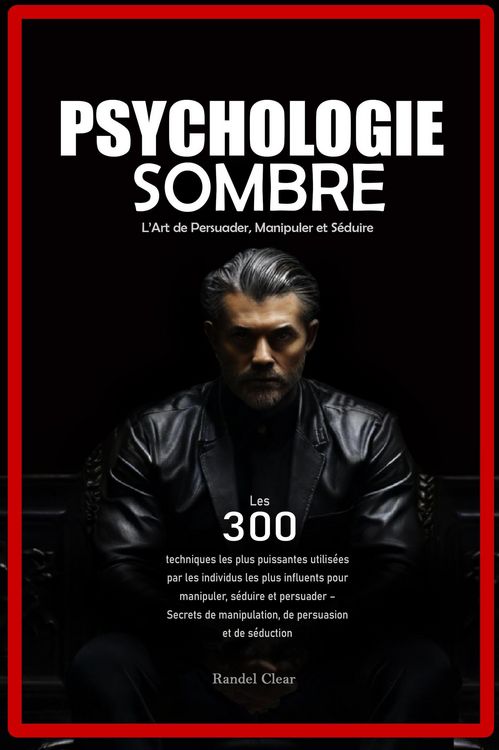 Produktbild: Psychologie Sombre : L'Art de Persuader, Manipuler et S&eacute;duire - Les 300 techniques les plus puissantes utilis&eacute;es par les individus les plus influents