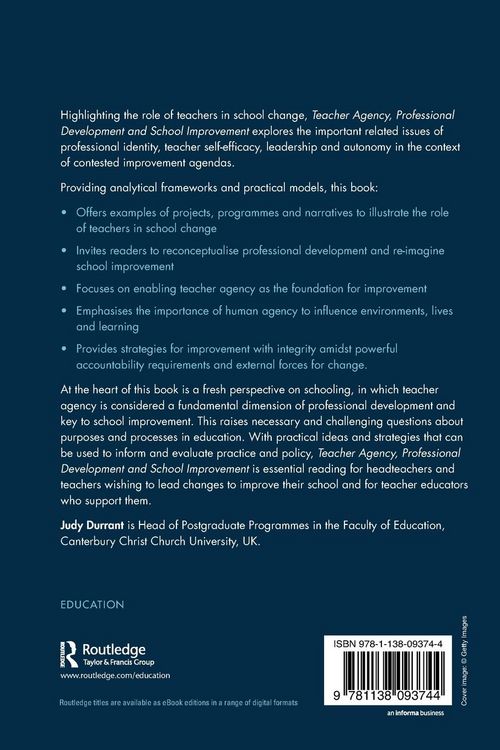 Produktbild: Teacher Agency, Professional Development and School Improvement