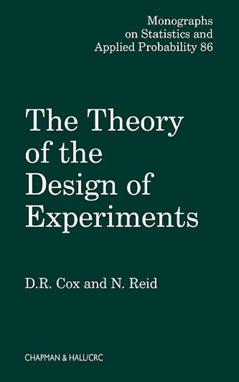 Produktbild: The Theory of the Design of Experiments