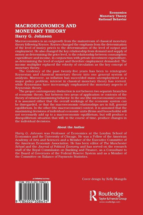 Produktbild: Macroeconomics and Monetary Theory