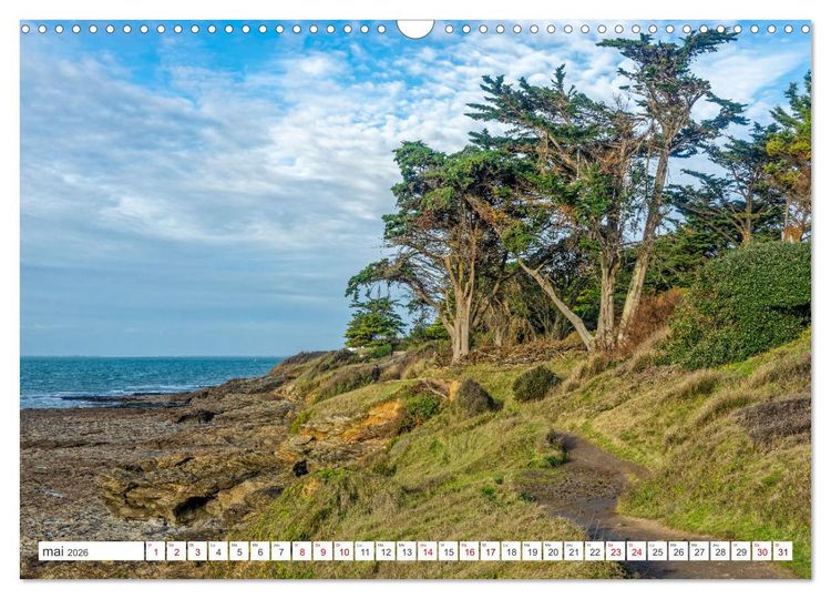 Produktbild: Morbihan, Sud Bretagne (Calendrier mural 2026 DIN A3 vertical), CALVENDO calendrier mensuel