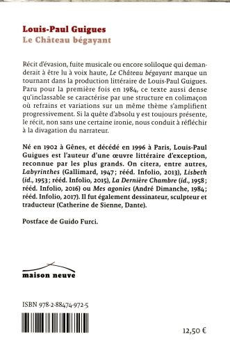 Produktbild: Le ch&acirc;teau b&eacute;gayant