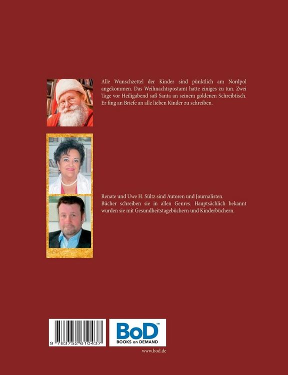 Produktbild: Briefe von Santa Claus - Eine kleine Auswahl von pers&ouml;nlichen Briefen vom Weihnachtsmann an liebe Kinder