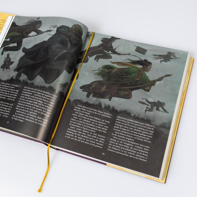 Produktbild: Harry Potter und der Orden des Ph&ouml;nix (farbig illustrierte Schmuckausgabe)