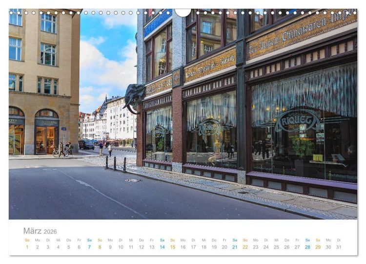 Produktbild: Leipzig - Spaziergang durch Epochen (Wandkalender 2026 DIN A3 quer), CALVENDO Monatskalender