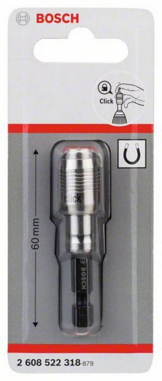 Produktbild: Bosch Accessories Schnellwechselbithalter 60mm 1/4" (6.3 mm)