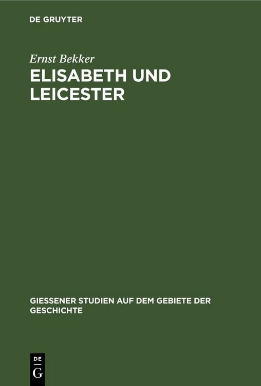 Produktbild: Elisabeth und Leicester