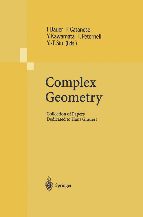 Produktbild: Complex Geometry