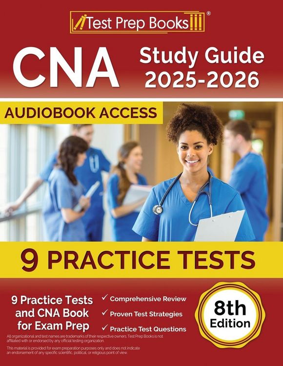 Produktbild: CNA Study Guide 2025-2026