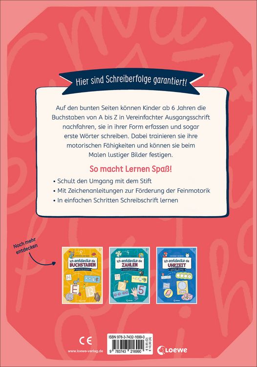 Produktbild: Ich entdecke die Schreibschrift - Schreiberfolge garantiert!