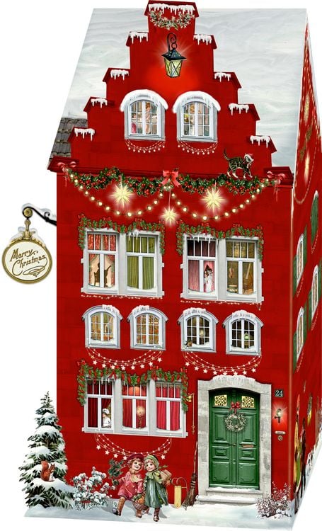 Produktbild: Aufstell-Adventskalender &ndash; Happy Christmas Home (mit LED)