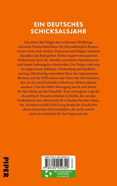Produktbild: 1923 &ndash; Kampf um die Republik