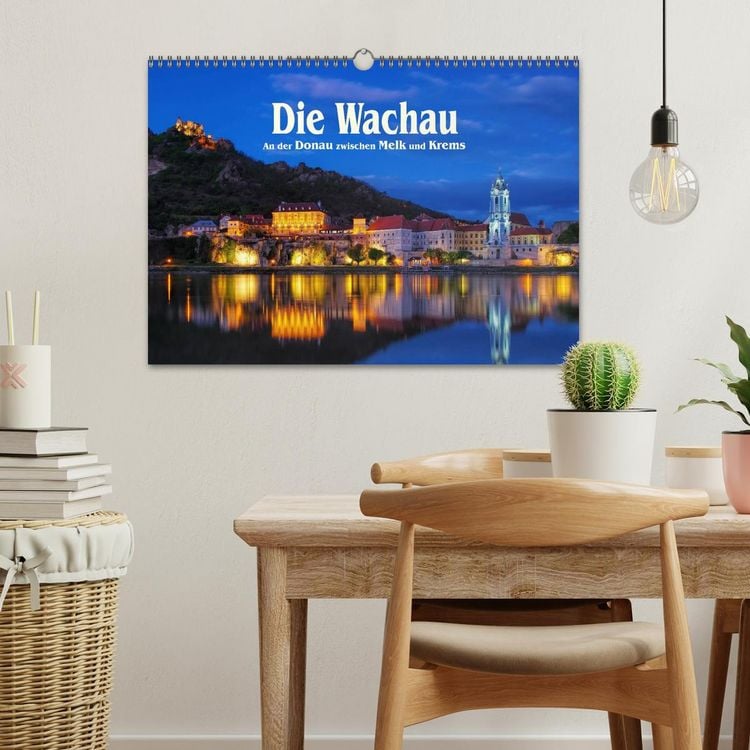 Produktbild: Die Wachau - An der Donau zwischen Melk und Krems (Wandkalender 2026 DIN A3 quer), CALVENDO Monatskalender