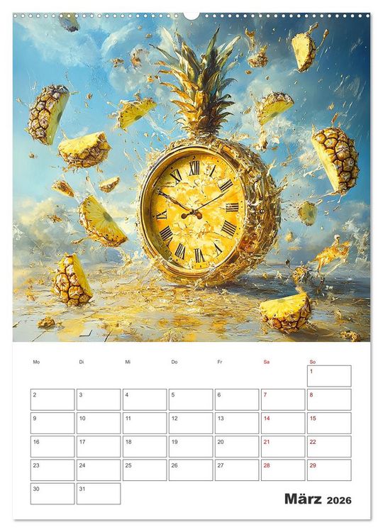 Produktbild: Gesunde Zeiten (hochwertiger Premium Wandkalender 2026 DIN A2 hoch), Kunstdruck in Hochglanz