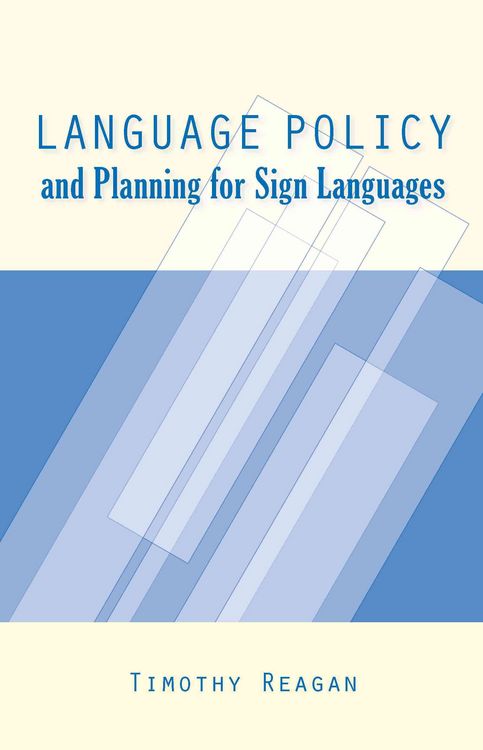 Produktbild: Language Policy and Planning for Sign Languages