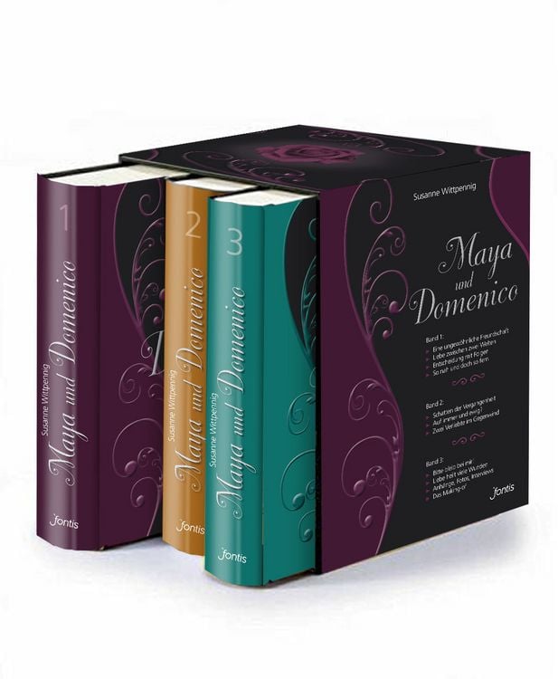 Produktbild: Maya und Domenico &ndash; Band 1&ndash;9 im Schuber (3 B&uuml;cher)