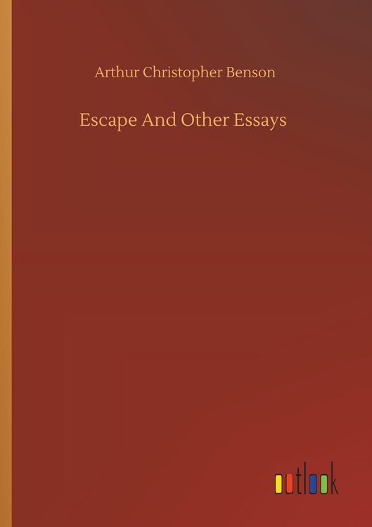 Produktbild: Escape And Other Essays