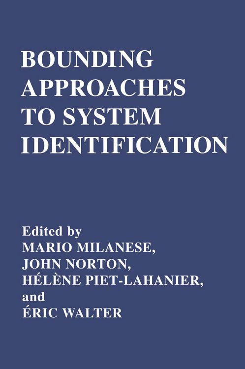 Produktbild: Bounding Approaches to System Identification