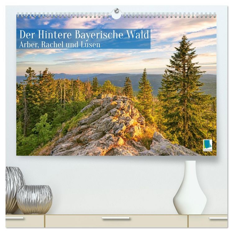 Produktbild: Arber, Rachel und Lusen: Der Hintere Bayerische Wald (hochwertiger Premium Wandkalender 2026 DIN A2 quer), Kunstdruck in Hochglanz