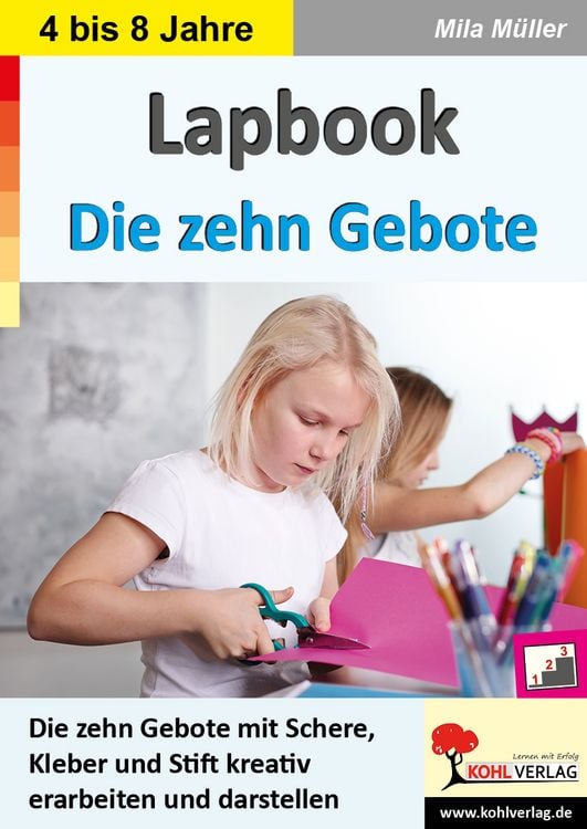 Produktbild: Lapbook Die zehn Gebote