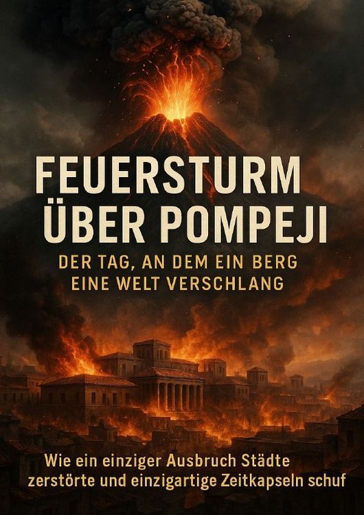 Produktbild: Feuersturm &uuml;ber Pompeji: Der Tag, an dem ein Berg eine Welt verschlang
