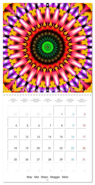 Produktbild: Invitation au voyage introspectif (Calendrier mural carr&eacute; 2026 30x30 cm) Calendrier double avec une page pour vos prises de notes