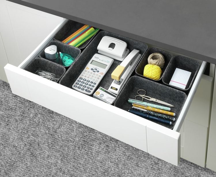 Produktbild: Schubladen Organizer Filz, 7-teilig