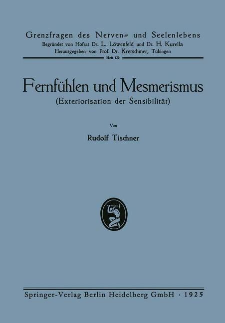 Produktbild: Fernf&uuml;hlen und Mesmerismus