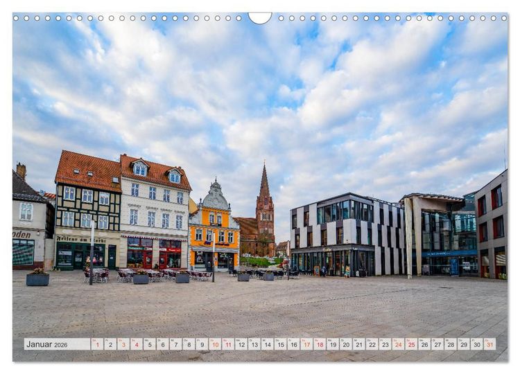 Produktbild: Eberswalde Impressionen (Wandkalender 2026 DIN A3 quer), CALVENDO Monatskalender