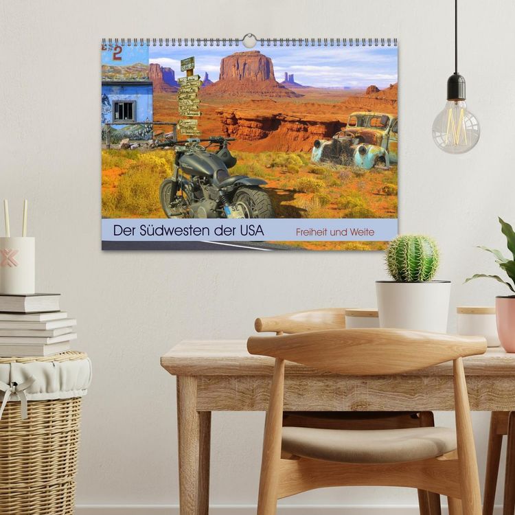 Produktbild: Der S&uuml;dwesten der USA. Freiheit und Weite (Wandkalender 2026 DIN A3 quer), CALVENDO Monatskalender