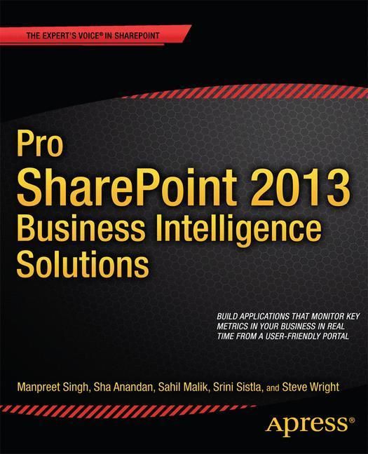 Produktbild: Pro SharePoint 2013 Business Intelligence Solutions