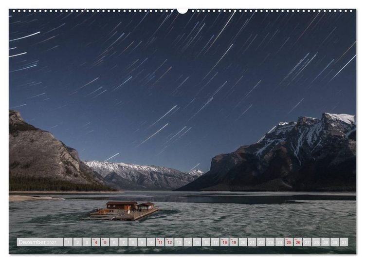 Produktbild: Die kanadischen Rockies (hochwertiger Premium Wandkalender 2027 DIN A2 quer), Kunstdruck in Hochglanz