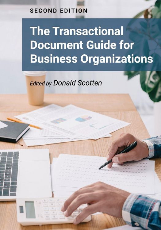 Produktbild: The Transactional Document Guide for Business Organizations