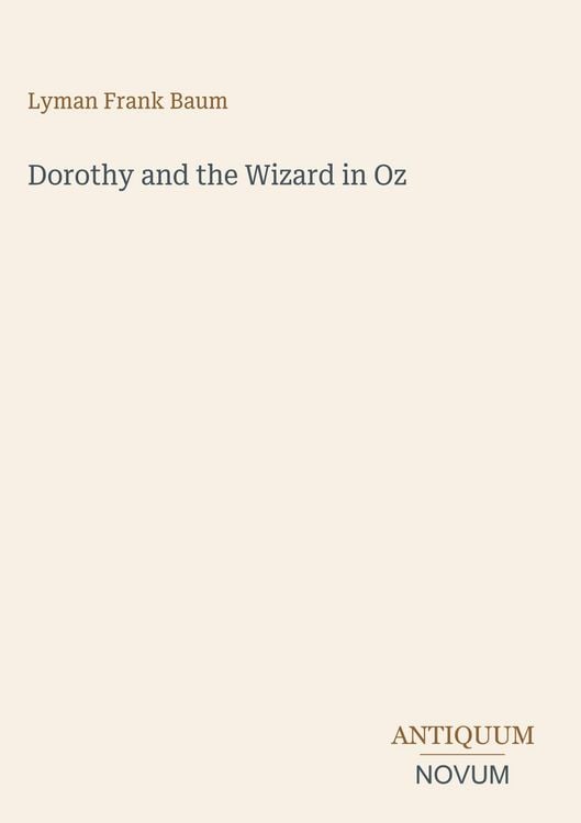 Produktbild: Dorothy and the Wizard in Oz