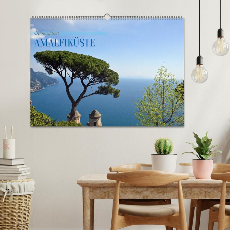 Produktbild: Sehnsuchtsort Amalfik&uuml;ste (Wandkalender 2026 DIN A2 quer), CALVENDO Monatskalender