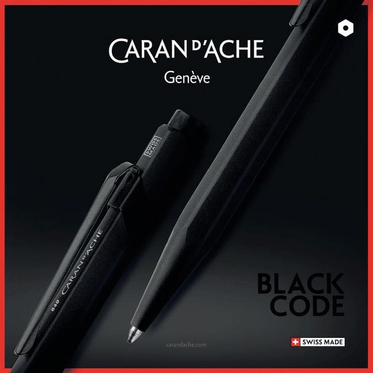 Produktbild: Caran d'Ache Kugelschreiber 849 Black Code