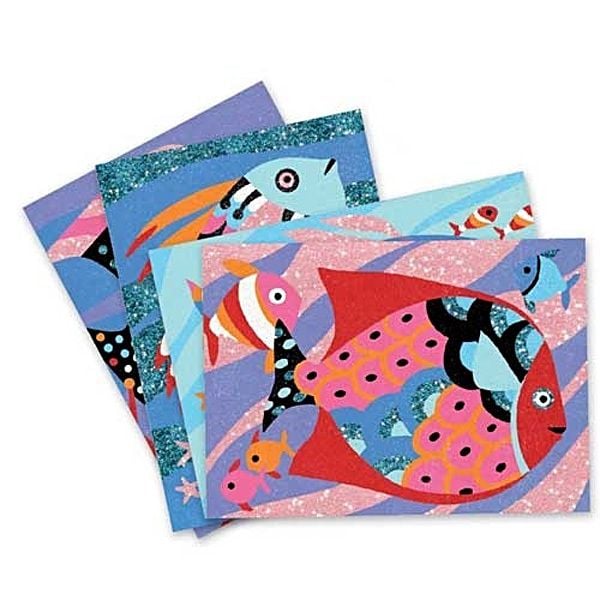 Produktbild: DJECO Sandbild: Regenbogen Fische