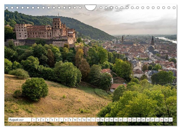 Produktbild: Baden-W&uuml;rttemberg - Heidelberg (Wandkalender 2027 DIN A4 quer), CALVENDO Monatskalender