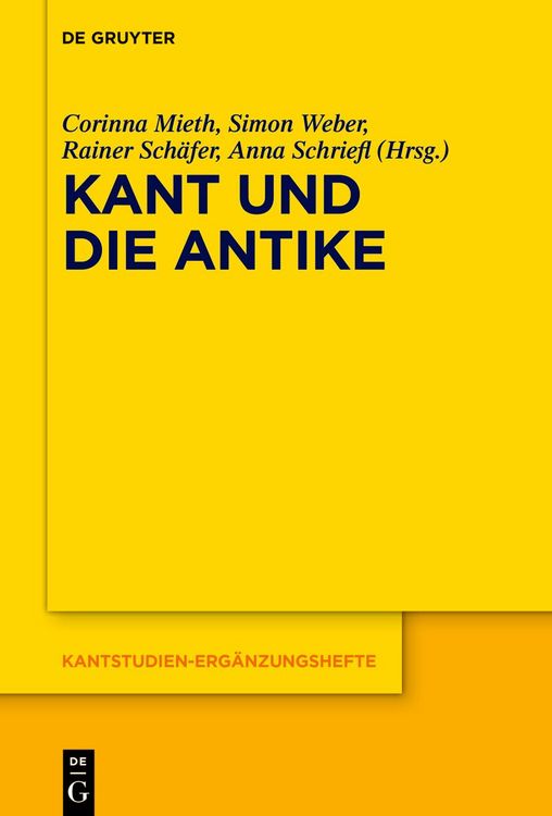 Produktbild: Kant und die Antike