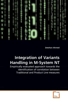 Produktbild: Ahmed, Z: Integration of Variants Handling in M-System NT