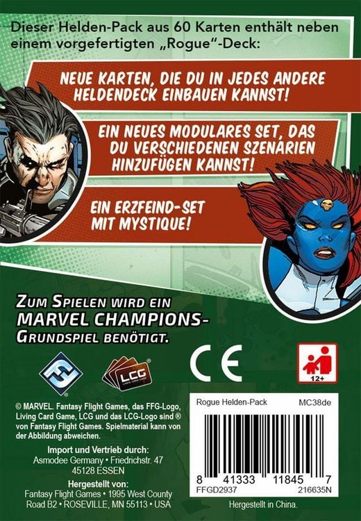 Produktbild: Marvel Champions: Das Kartenspiel - Rogue