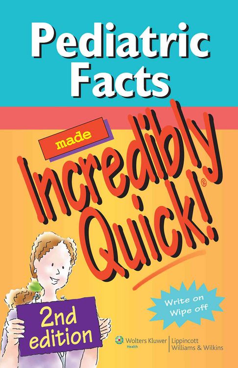 Produktbild: Pediatric Facts Made Incredibly Quick!